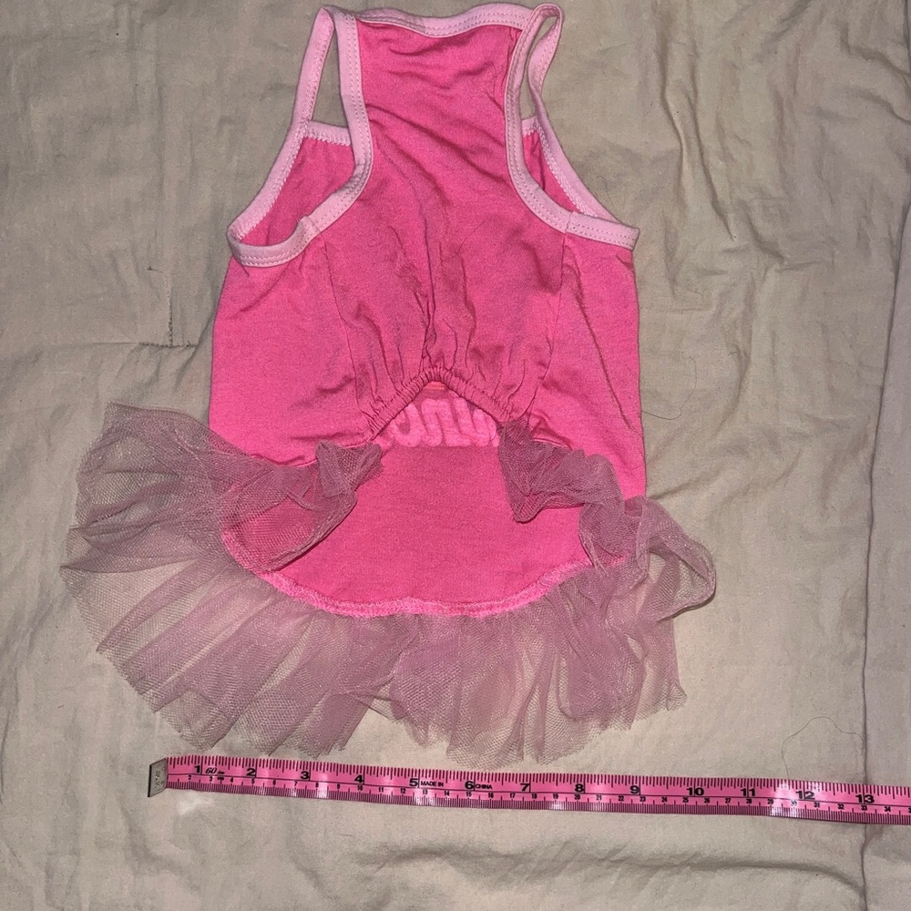 Pink Princess Dog Dress - Picture 2 of 3